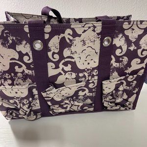 Thirty One Zip Top Organizing Utility Tote